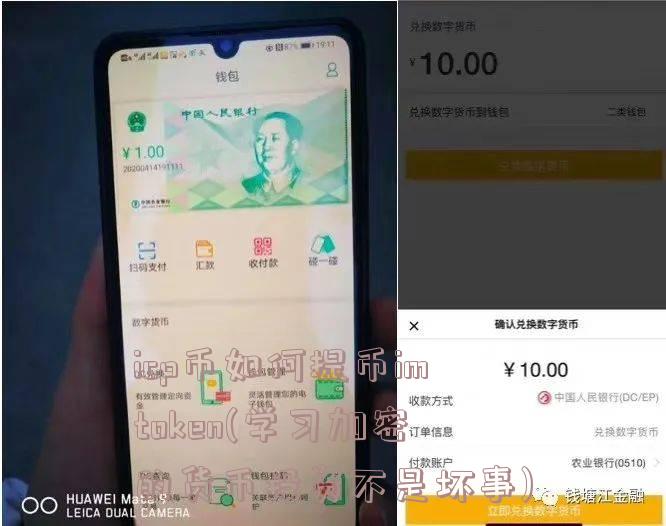 icp币如何提币imtoken(学习加密的货币投资不是坏事)